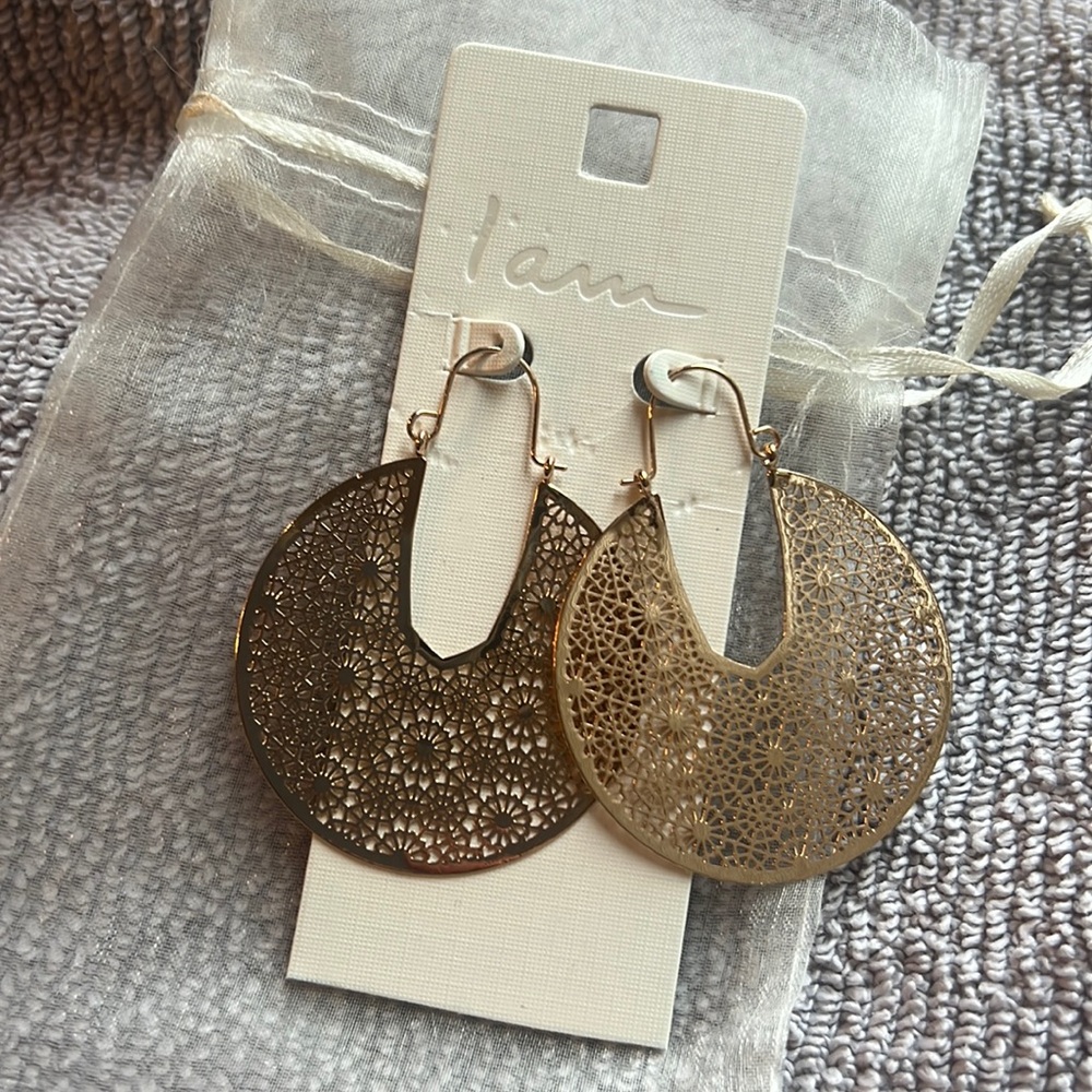 New - I AM earrings